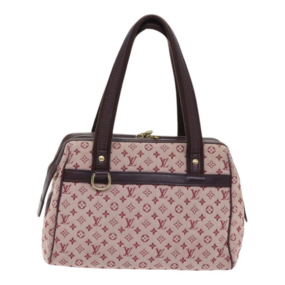 LOUIS VUITTON Monogram Mini Josephine PM Hand Bag Red M92216 LV Auth 91076 - Picture 13 of 16